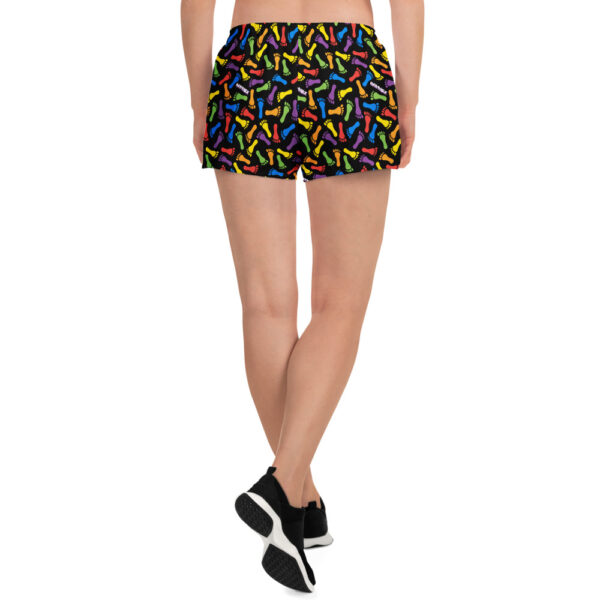 Harriex | Rainbow Foot All-Gender Athletic Shorts - Image 4