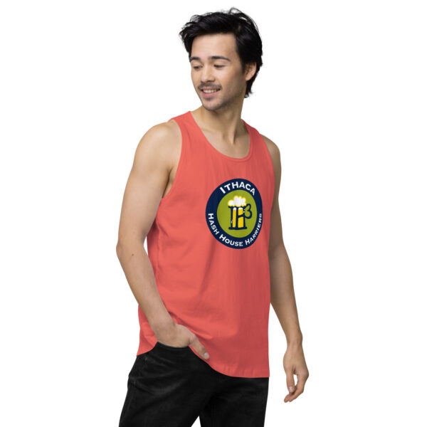 IH3 | Logo Masc Cut Tank Top - Image 3