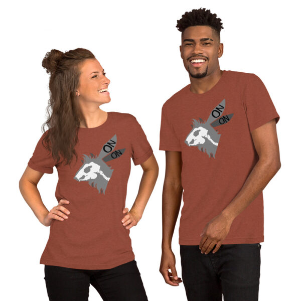 Harriex | Rabbit Skull All Gender T-Shirt - Image 3