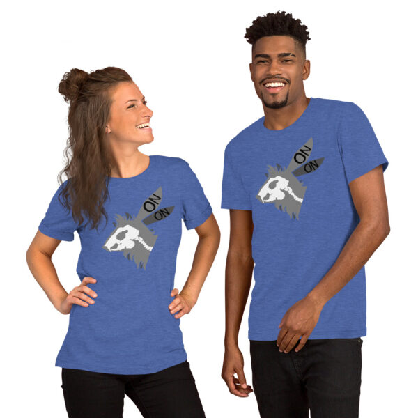 Harriex | Rabbit Skull All Gender T-Shirt - Image 4