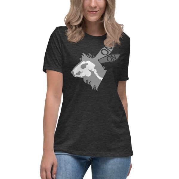Harriex | Rabbit Skull Femme Cut Relaxed T-Shirt