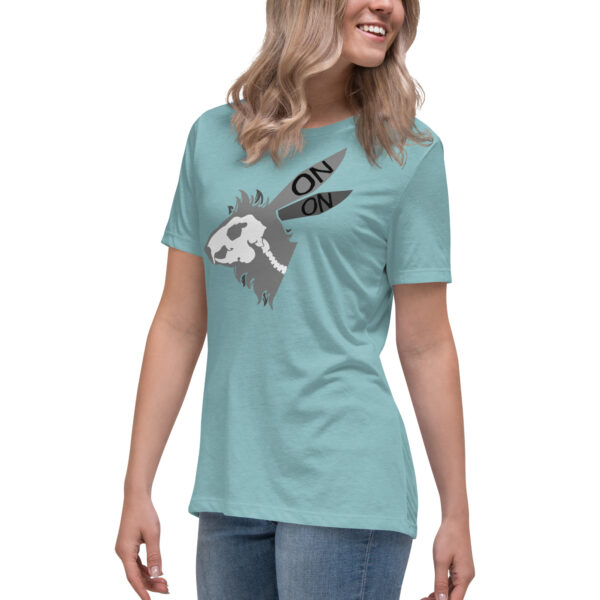 Harriex | Rabbit Skull Femme Cut Relaxed T-Shirt - Image 8