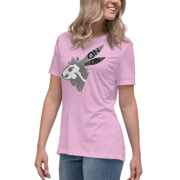 Harriex | Rabbit Skull Femme Cut Relaxed T-Shirt - Image 10