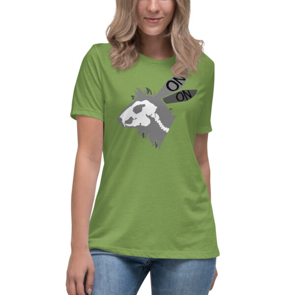Harriex | Rabbit Skull Femme Cut Relaxed T-Shirt - Image 5