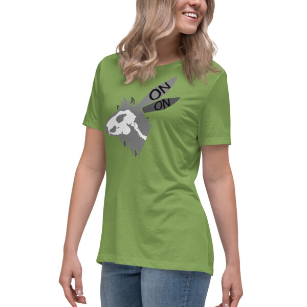 Harriex | Rabbit Skull Femme Cut Relaxed T-Shirt - Image 6