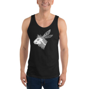 Harriex | Rabbit Skull Masc Cut Tank Top
