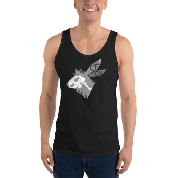 Harriex | Rabbit Skull Masc Cut Tank Top
