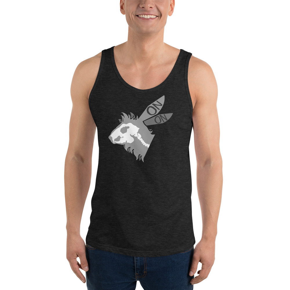 Harriex | Rabbit Skull Masc Cut Tank Top
