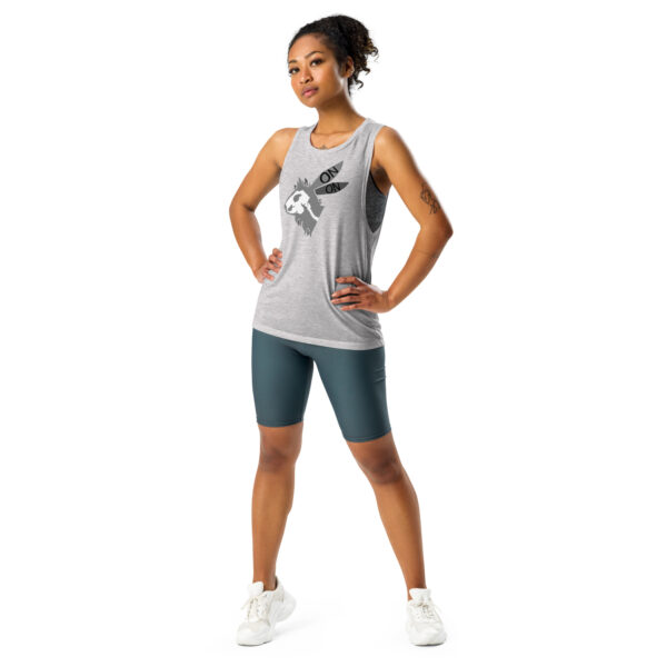Harriex | Rabbit Skull Femme Cut Muscle Tank - Image 6