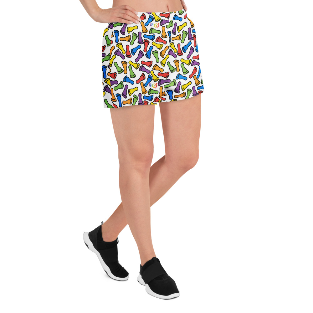 IH3 | Rainbow Foot All-Gender Athletic Shorts
