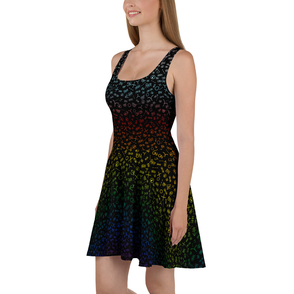Harriex | 2026 Rainbow Dress Run Skater Dress